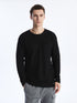 LC Waikiki Crew Neck Long Sleeve Men's T-shirt